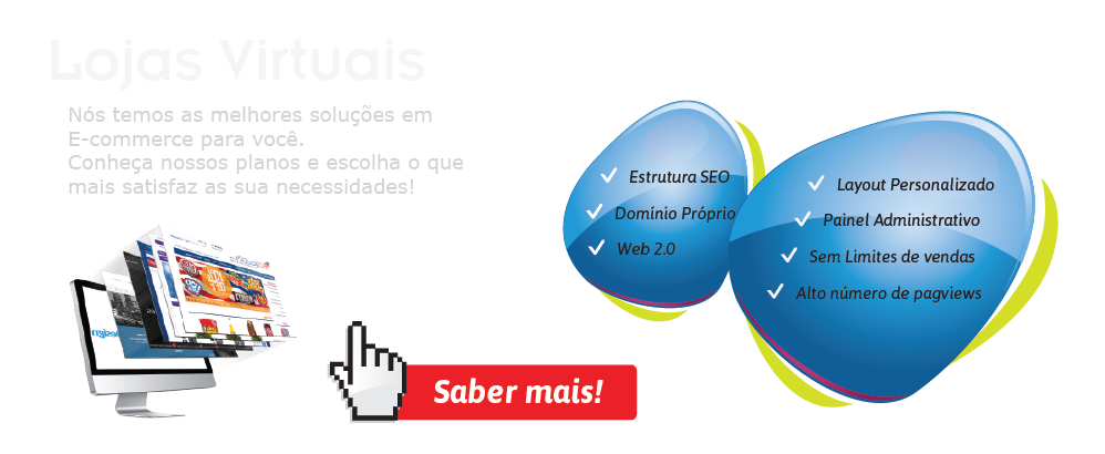 Lojas Virtuais completas e personalizadas desenvolvidas pela JMSolu��es